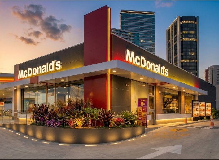 Loja McDonald's implantada pela COLA