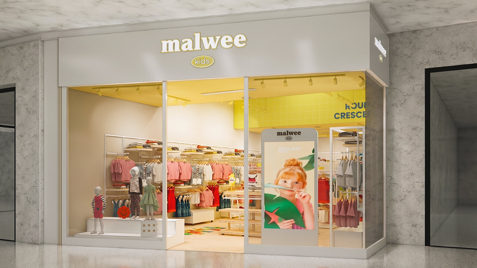 Malwee Kids — projeto produzido e implantado pela COLA ([CIDADE — CONFIRMAR])